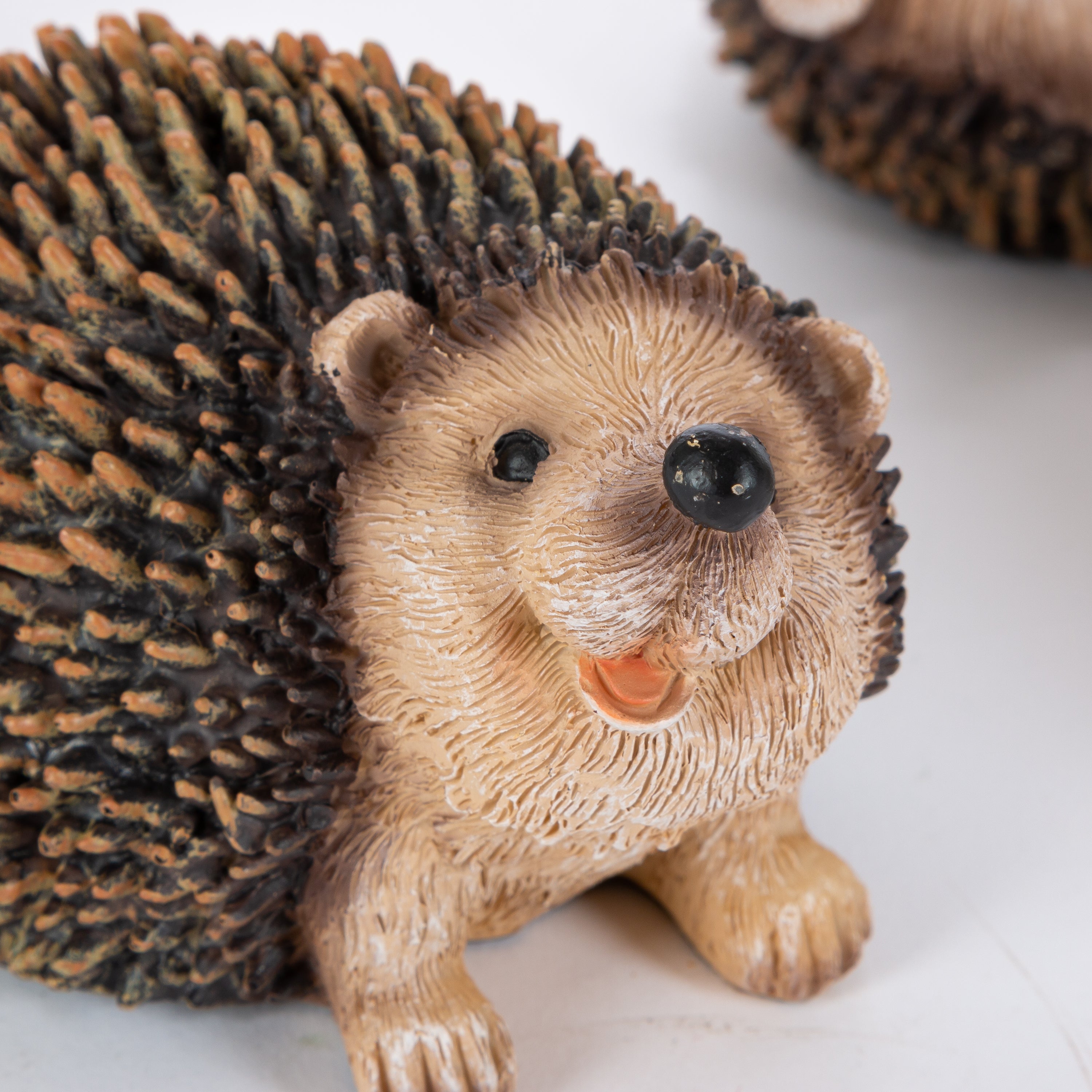 4.5 in Spring Hedgehog Figurines, set of 4